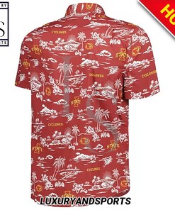 Iowa State Cyclones Island Custom Hawaiian Shirt