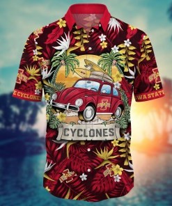 Iowa State Cyclones NCAA Flower Hawaii Shirt For Fans Ver 1