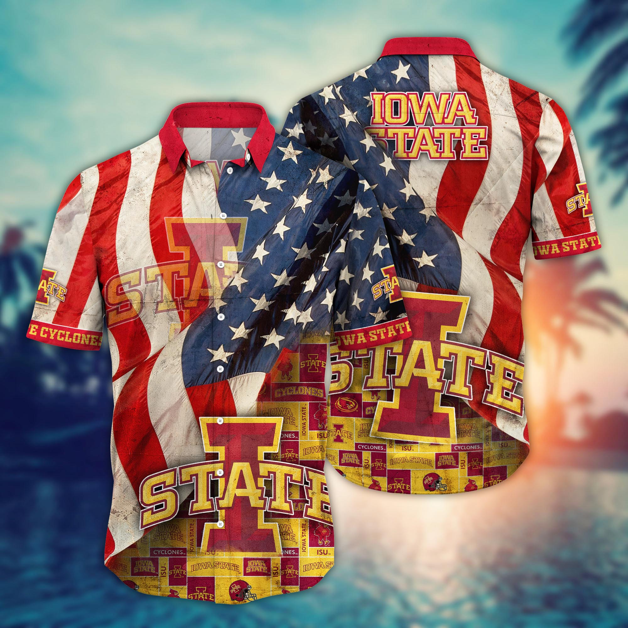 Iowa State Cyclones NCAA Flower Hawaii Shirt For Fans Ver 10