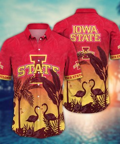 Iowa State Cyclones NCAA Flower Hawaii Shirt For Fans Ver 11