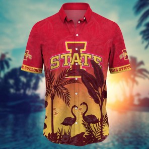 Iowa State Cyclones NCAA Flower Hawaii Shirt For Fans Ver 11