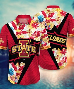 Iowa State Cyclones NCAA Flower Hawaii Shirt For Fans Ver 13
