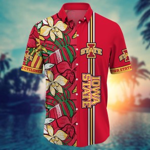 Iowa State Cyclones NCAA Flower Hawaii Shirt For Fans Ver 14