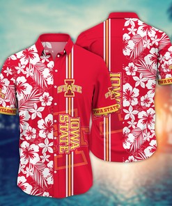 Iowa State Cyclones NCAA Flower Hawaii Shirt For Fans Ver 18
