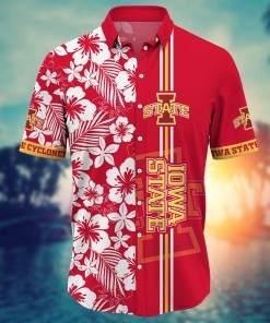 Iowa State Cyclones NCAA Flower Hawaii Shirt For Fans Ver 18