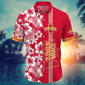 Iowa State Cyclones NCAA Flower Hawaii Shirt For Fans Ver 18
