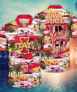 Iowa State Cyclones NCAA Flower Hawaii Shirt For Fans Ver 19