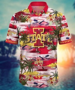 Iowa State Cyclones NCAA Flower Hawaii Shirt For Fans Ver 19