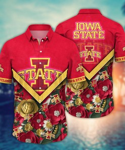 Iowa State Cyclones NCAA Flower Hawaii Shirt For Fans Ver 20