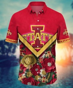 Iowa State Cyclones NCAA Flower Hawaii Shirt For Fans Ver 20