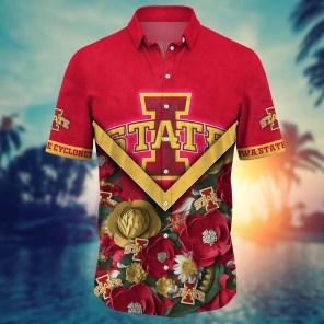 Iowa State Cyclones NCAA Flower Hawaii Shirt For Fans Ver 20