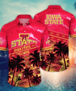 Iowa State Cyclones NCAA Flower Hawaii Shirt For Fans Ver 21