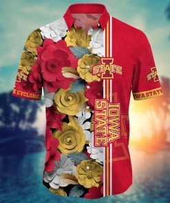 Iowa State Cyclones NCAA Flower Hawaii Shirt For Fans Ver 23