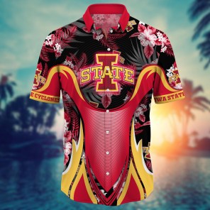 Iowa State Cyclones NCAA Flower Hawaii Shirt For Fans Ver 25