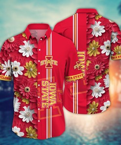 Iowa State Cyclones NCAA Flower Hawaii Shirt For Fans Ver 26