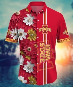 Iowa State Cyclones NCAA Flower Hawaii Shirt For Fans Ver 26