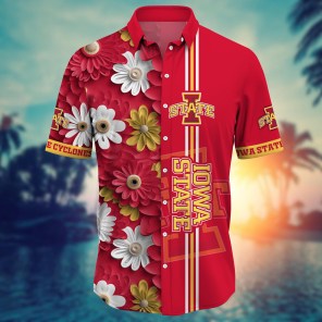 Iowa State Cyclones NCAA Flower Hawaii Shirt For Fans Ver 26