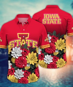 Iowa State Cyclones NCAA Flower Hawaii Shirt For Fans Ver 27