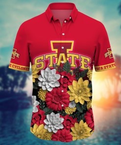Iowa State Cyclones NCAA Flower Hawaii Shirt For Fans Ver 27