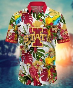 Iowa State Cyclones NCAA Flower Hawaii Shirt For Fans Ver 3