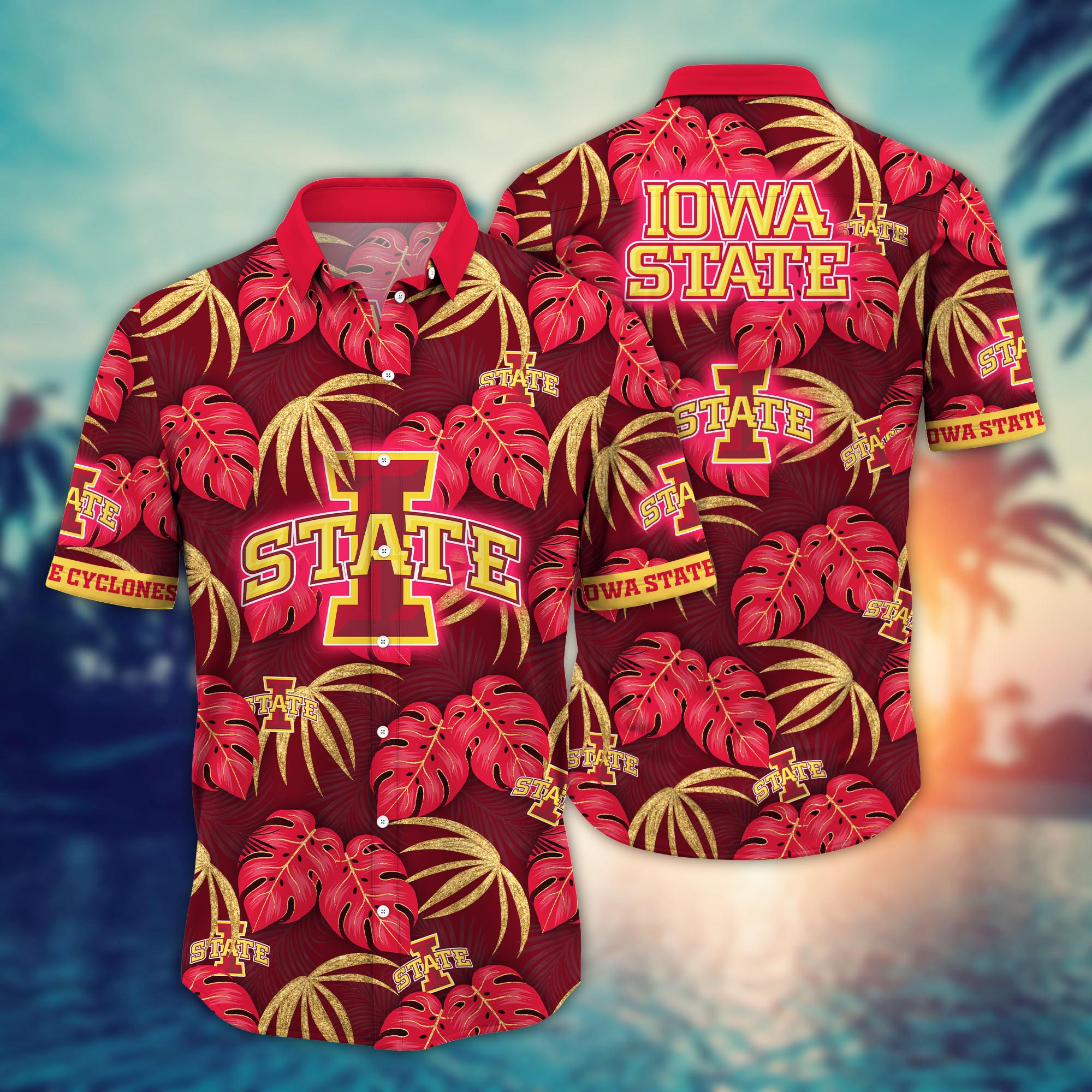 Iowa State Cyclones NCAA Flower Hawaii Shirt For Fans Ver 33