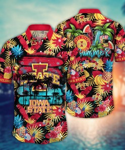 Iowa State Cyclones NCAA Flower Hawaii Shirt For Fans Ver 34