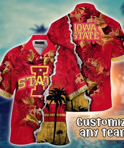 Iowa State Cyclones NCAA Flower Hawaii Shirt For Fans Ver 35