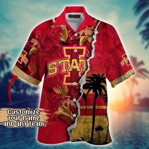 Iowa State Cyclones NCAA Flower Hawaii Shirt For Fans Ver 35