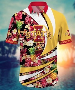 Iowa State Cyclones NCAA Flower Hawaii Shirt For Fans Ver 7