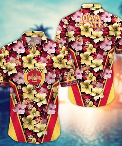 Iowa State Cyclones NCAA Hawaiian Shirt, Aloha Shirt Ver 2