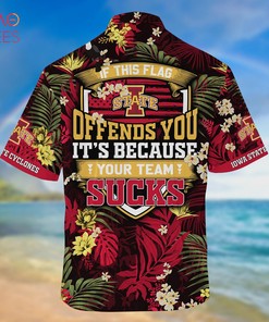 Iowa State Cyclones Summer Hawaiian Shirts, With Tropical Patterns for Fans