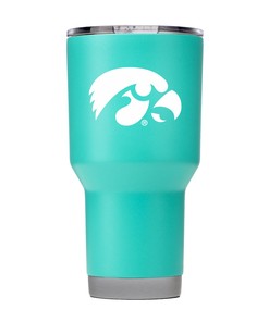 Iowa Teal Tumbler - Vibrant Color, Great for Everyday Use