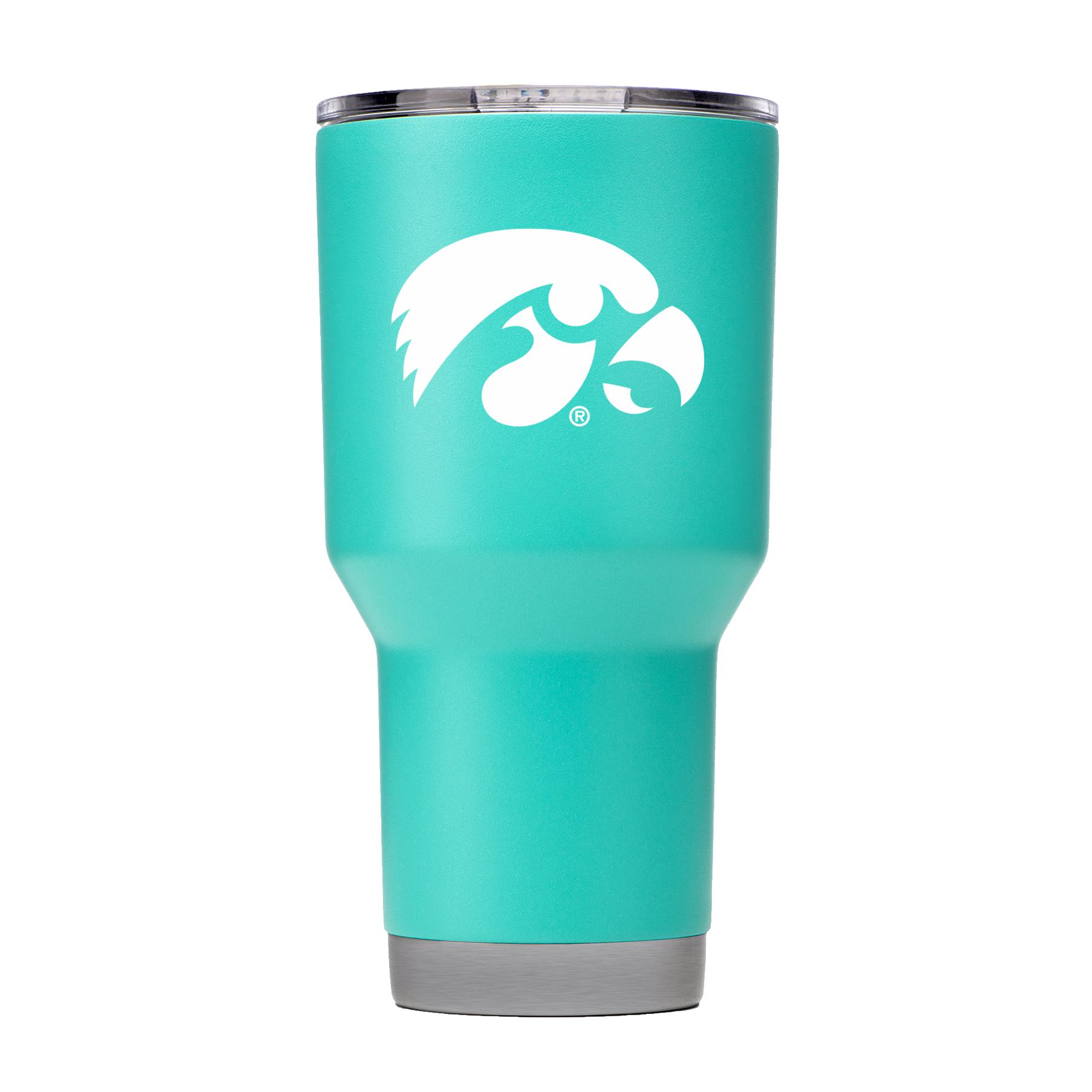 Iowa Teal Tumbler - Vibrant Color, Great for Everyday Use