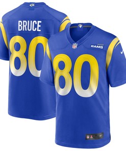 Isaac Bruce Los Angeles Rams Game Retired Player Jersey - Royal Nfl