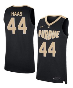 Isaac Haas 44 Purdue Boilermakers Elite Basketball Men Jersey - Black