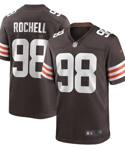 Isaac Rochell Cleveland Browns Game Player Jersey - Brown