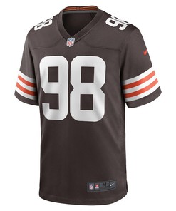 Isaac Rochell Cleveland Browns Game Player Jersey - Brown