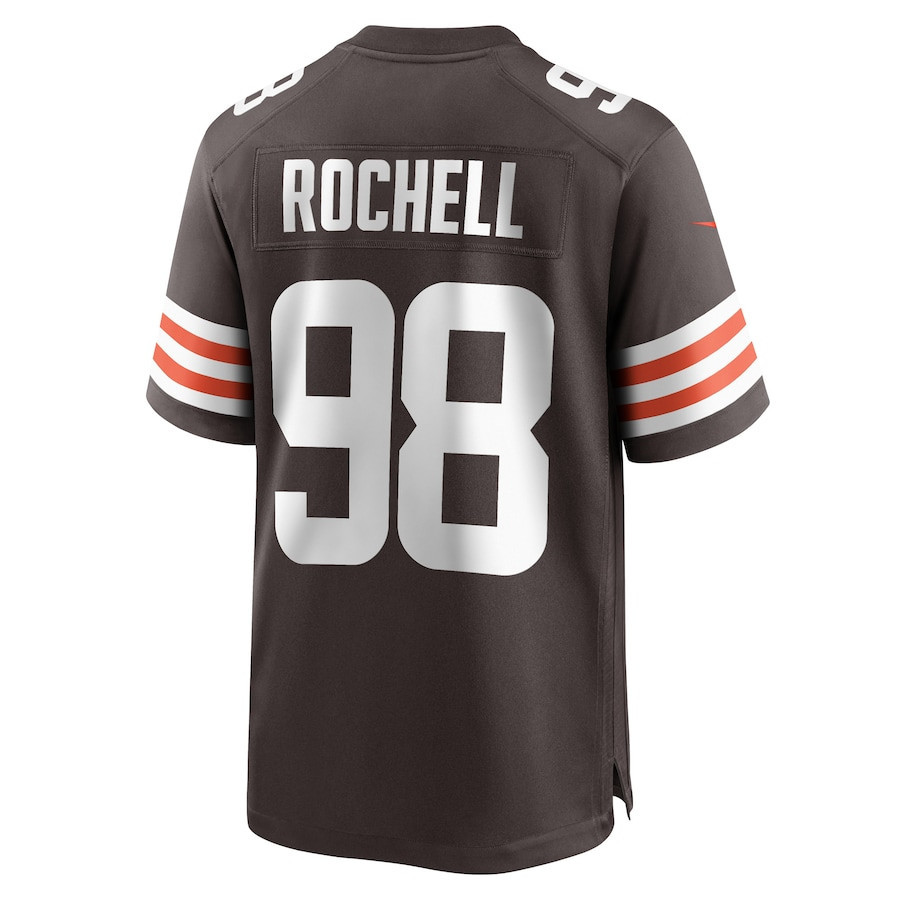Isaac Rochell Cleveland Browns Game Player Jersey - Brown