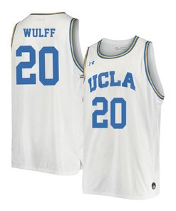 Isaac Wulff 20 UCLA Bruins Retro Elite Basketball Men Jersey - White