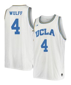 Isaac Wulff 4 UCLA Bruins Retro Elite Basketball Men Jersey - White