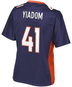 Isaac Yiadom Denver Broncos Nfl Pro Line Womens Alternate Player Jersey - Navy