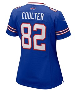 Isaiah Coulter 82 Buffalo Bills Women Game Jersey - Royal