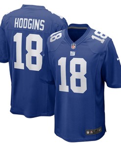 Isaiah Hodgins 18 New York Giants Home Game Player Jersey - Royal