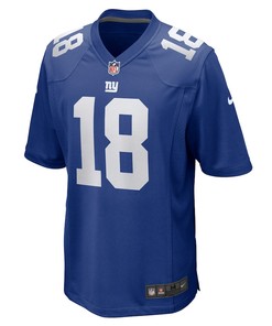Isaiah Hodgins 18 New York Giants Home Game Player Jersey - Royal