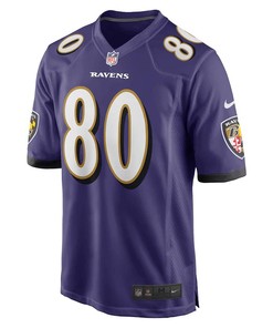 Isaiah Likely Baltimore Ravens Player Game Jersey - Purple