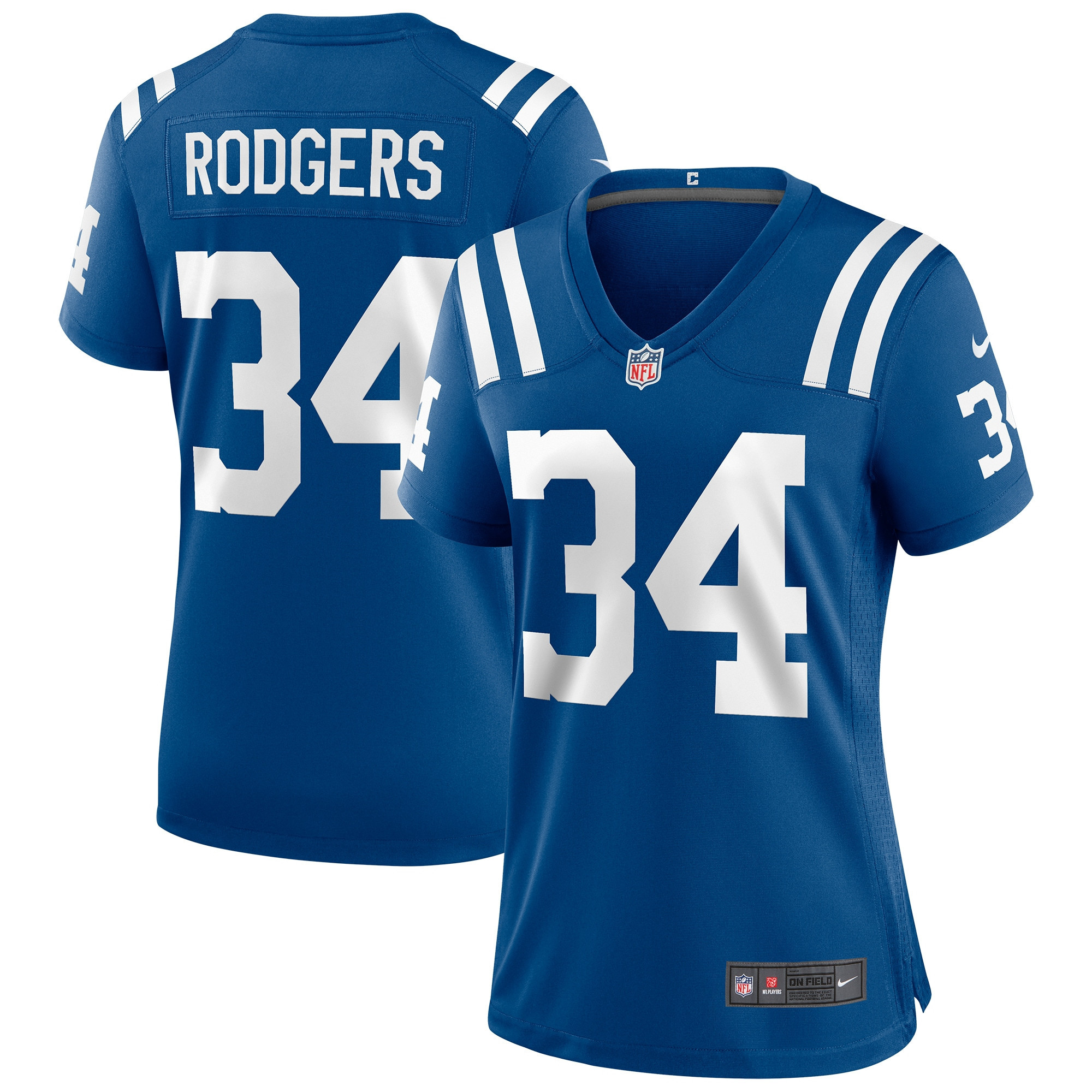 Isaiah Rodgers Indianapolis Colts Womens Game Jersey - Royal Nfl