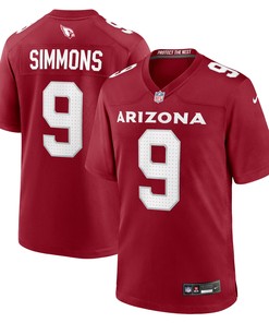 Isaiah Simmons 9 Arizona Cardinals Home Game Jersey - Cardinal