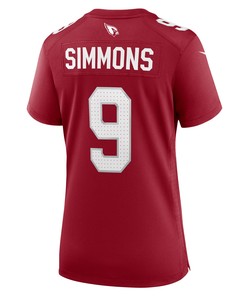 Isaiah Simmons 9 Arizona Cardinals Women's Home Game Jersey - Cardinal
