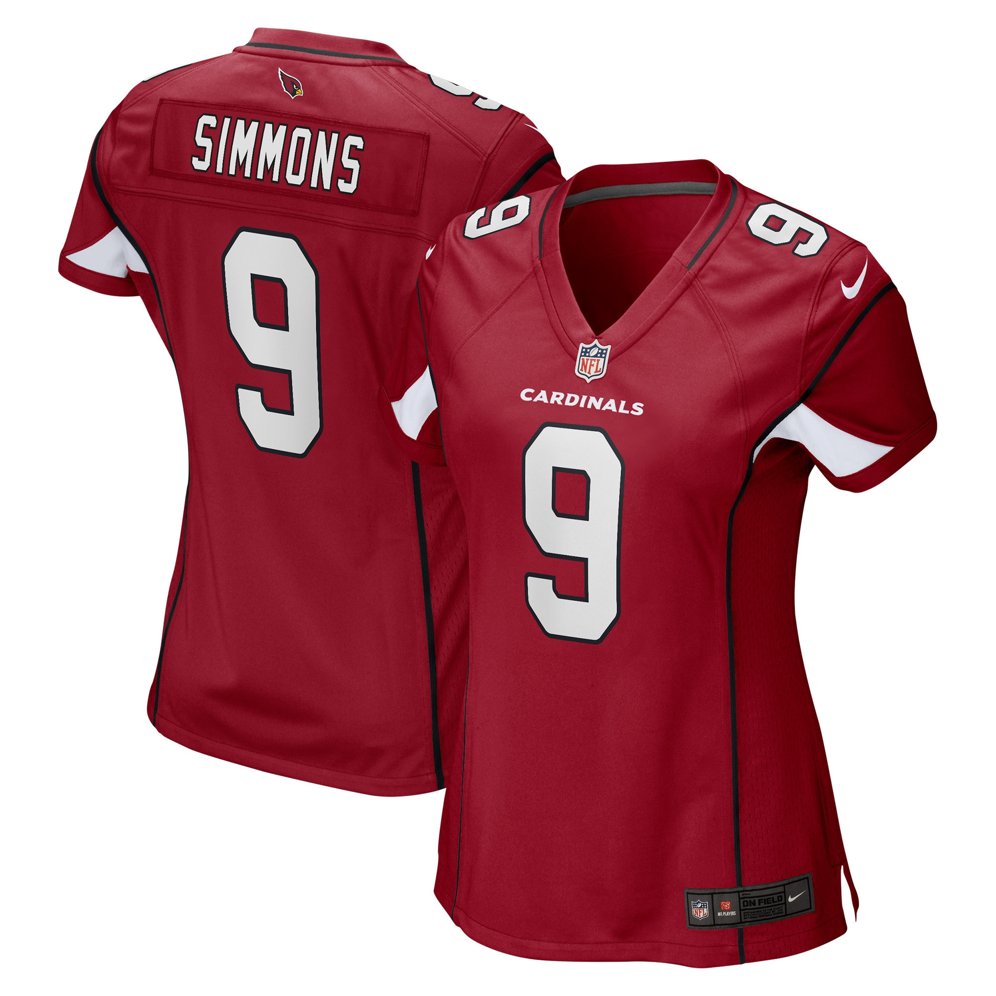 Isaiah Simmons Arizona Cardinals Womens Game Player Jersey - Cardinal Nfl