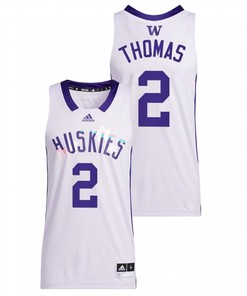 Isaiah Thomas 2 Washington Huskies Alumni Basketball Honoring Black Excellence Men Jersey - White